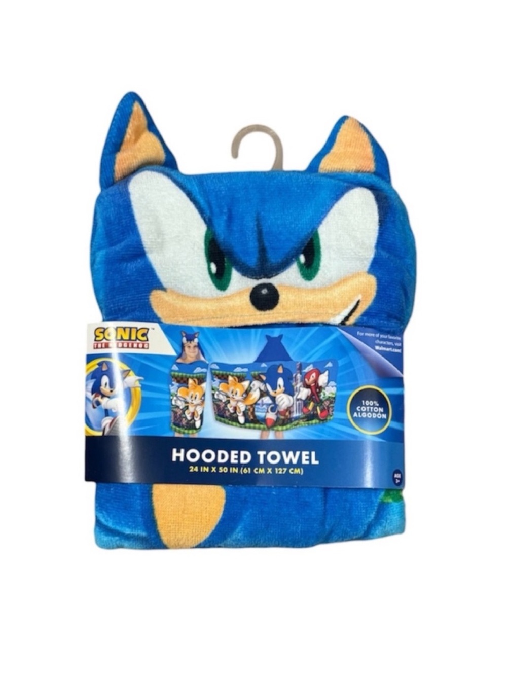 Sonic the Hedgehog Towel with Hood